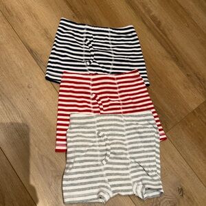 Hanna Andersson Striped Kids Boxer Briefs Bottoms - Age range 3.5-5